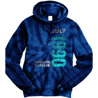 Awesome Since July 1990 33th Birthday Born 1990 Tie Dye Hoodie