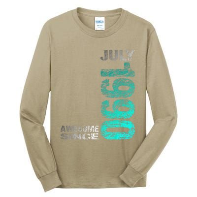 Awesome Since July 1990 33th Birthday Born 1990 Tall Long Sleeve T-Shirt