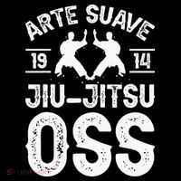 Arte Suave Jiu Jitsu Oss Brazilian Jew Jitsu 16 in Basic Backpack