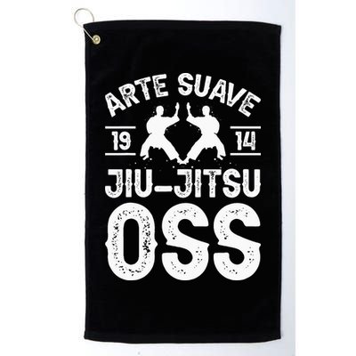 Arte Suave Jiu Jitsu Oss Brazilian Jew Jitsu Golf Towel