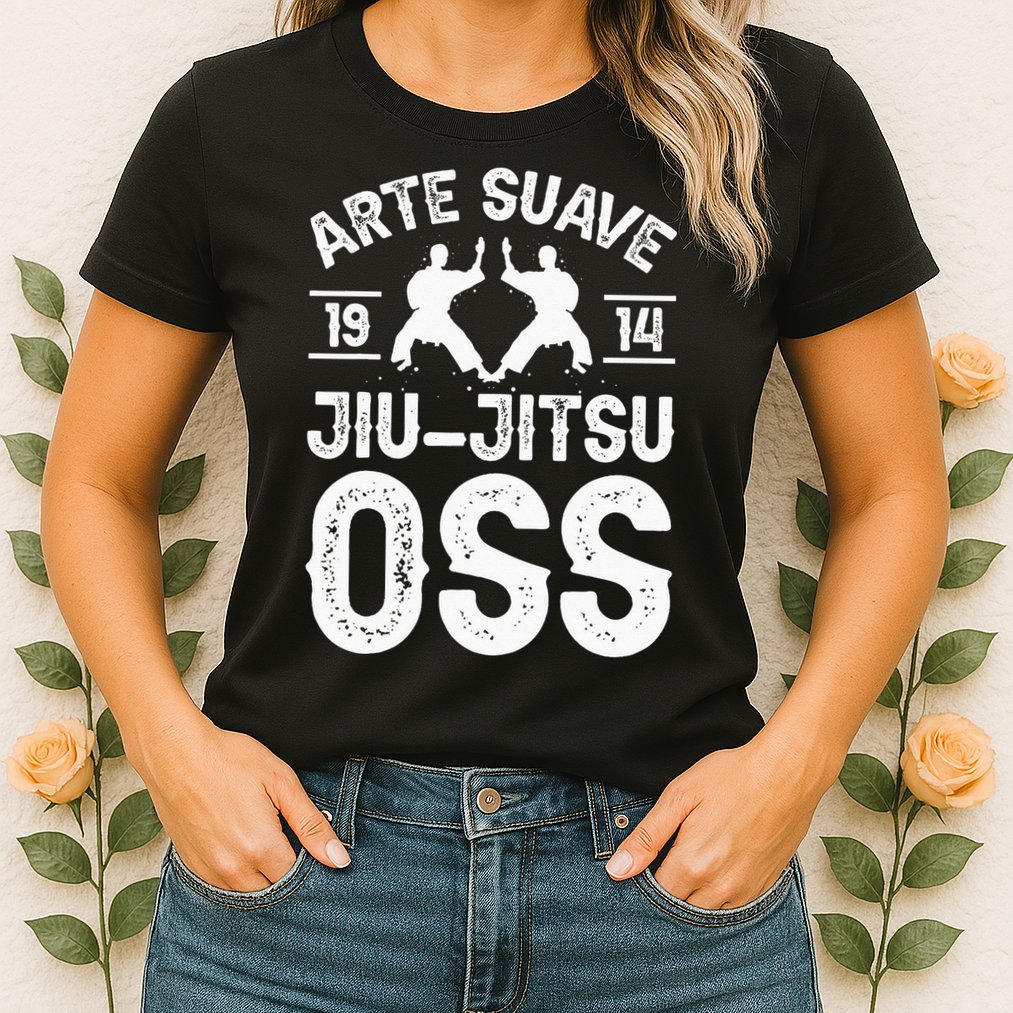 Arte Suave Jiu Jitsu Oss Brazilian Jew Jitsu Womens T-Shirt