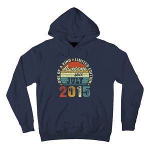 Awesome Since July 2015 8 Years Old 8th Birthday Gift Tall Hoodie