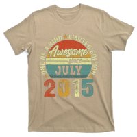 Awesome Since July 2015 8 Years Old 8th Birthday Gift T-Shirt