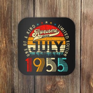 Awesome Since July 1955 Limited Edition 68th Birthday Coaster