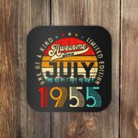 Awesome Since July 1955 Limited Edition 68th Birthday Coaster