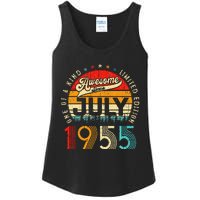 Awesome Since July 1955 Limited Edition 68th Birthday Ladies Essential Tank