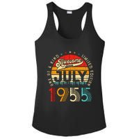 Awesome Since July 1955 Limited Edition 68th Birthday Ladies PosiCharge Competitor Racerback Tank