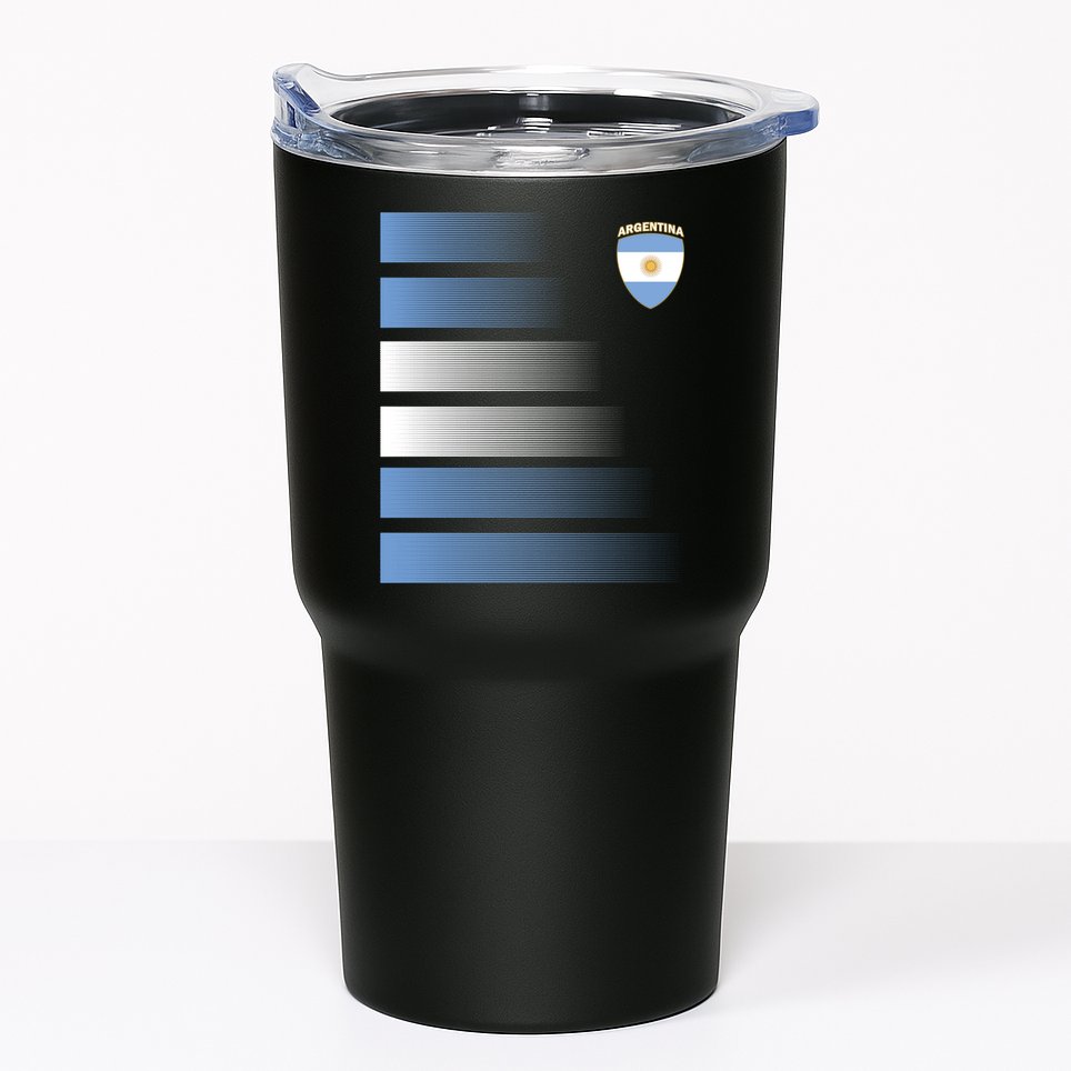 Argentina Soccer Jersey Football Argentina Soccer Pullover Hoodie Tumbler