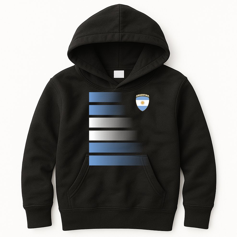 Argentina Soccer Jersey Football Argentina Soccer Pullover Hoodie Kids Hoodie