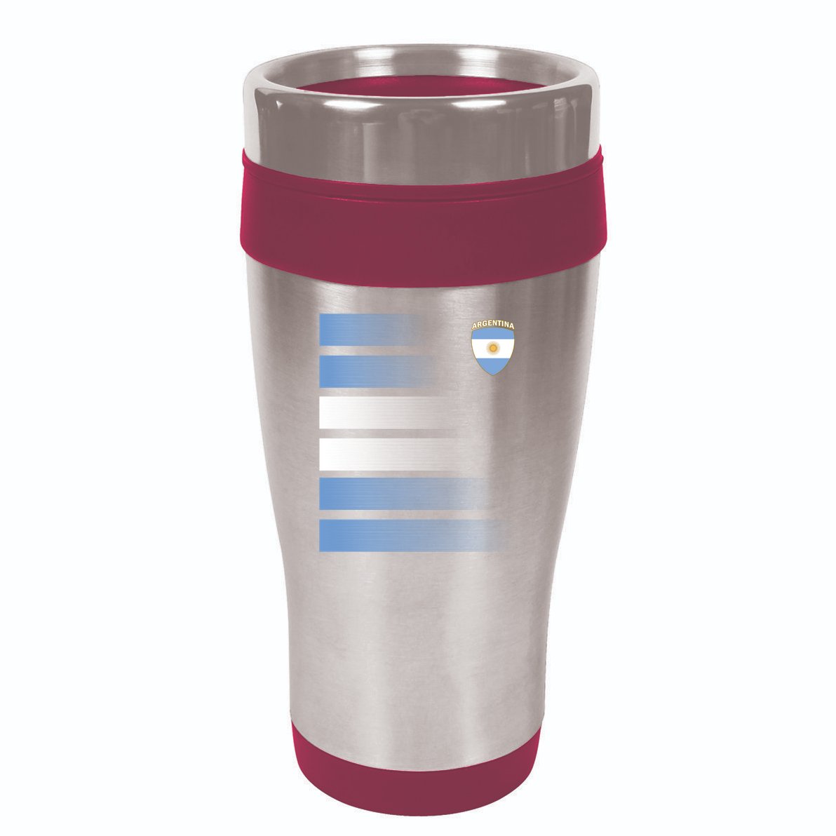 Argentina Soccer Jersey Football Argentina Soccer Pullover Hoodie 16oz Travel Tumbler