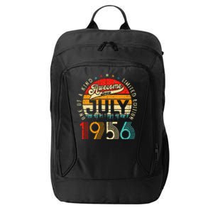 Awesome Since July 1956 Limited Edition 67th Birthday City Backpack