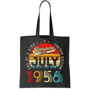 Awesome Since July 1956 Limited Edition 67th Birthday Tote Bag