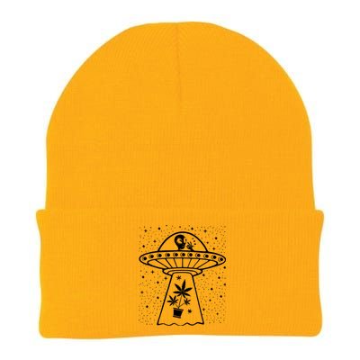 Alien Smoking Joint Knit Cap Winter Beanie