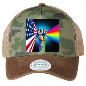 American Social Justice Great Gift Legacy Tie Dye Trucker Hat