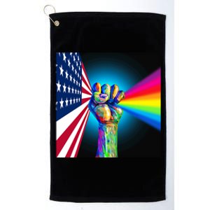 American Social Justice Great Gift Platinum Collection Golf Towel