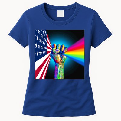 American Social Justice Great Gift Womens T-Shirt