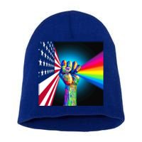 American Social Justice Great Gift Short Acrylic Beanie