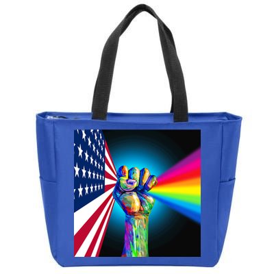 American Social Justice Great Gift Zip Tote Bag