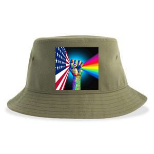 American Social Justice Great Gift Sustainable Bucket Hat