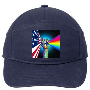 American Social Justice Great Gift 7-Panel Snapback Hat