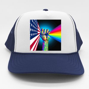 American Social Justice Great Gift Trucker Hat