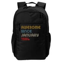 Awesome Since January 1984 40th Birthday Daily Commute Backpack