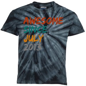 Awesome Since July 2013 Kids Tie-Dye T-Shirt