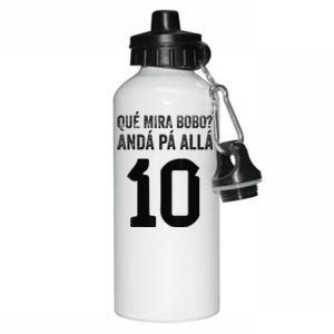 Argentina Soccer Jersey Retro 10 Argentinian Football Aluminum Water Bottle