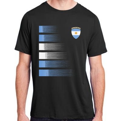 Argentina Soccer Jersey Argentina Football Fan Soccer Adult ChromaSoft Performance T-Shirt