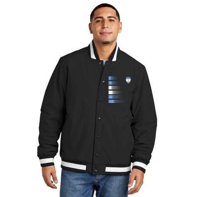 Argentina Soccer Jersey Argentina Football Fan Soccer Insulated Varsity Jacket