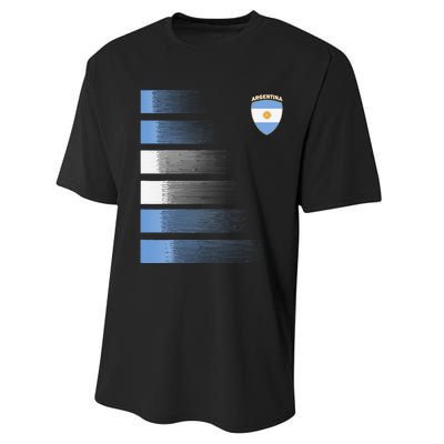 Argentina Soccer Jersey Argentina Football Fan Soccer Performance Sprint T-Shirt