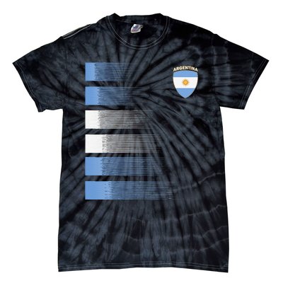 Argentina Soccer Jersey Argentina Football Fan Soccer Tie-Dye T-Shirt