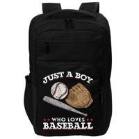 American Sport  Just A  Who Loves Baseball Impact Tech Backpack