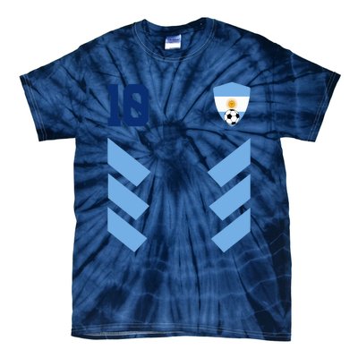 Argentina Soccer Jersey Retro 10 Argentinian Football Tie-Dye T-Shirt