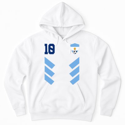 Argentina Soccer Jersey Retro 10 Argentinian Football Hoodie