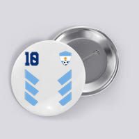 Argentina Soccer Jersey Retro 10 Argentinian Football Button