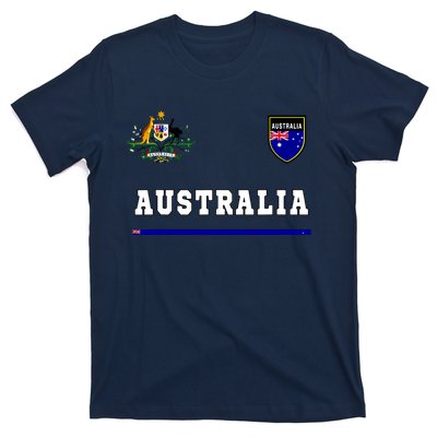 Australia Sportsoccer Jersey Flag Football T-Shirt