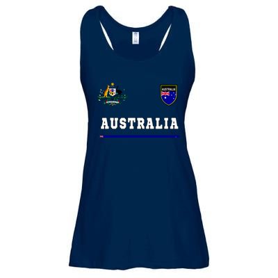 Australia Sportsoccer Jersey Flag Football Ladies Essential Flowy Tank