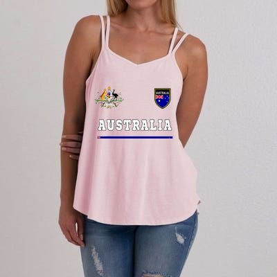 Australia Sportsoccer Jersey Flag Football Women's Strappy Tank