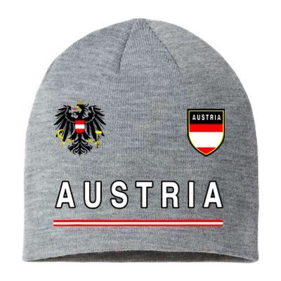 Austria Sportsoccer Jersey Flag Football Vienna Sustainable Beanie