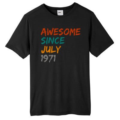 Awesome Since July 1971 Tall Fusion ChromaSoft Performance T-Shirt