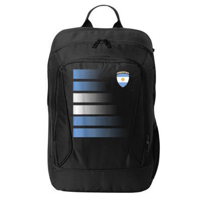 Argentina Soccer Jersey Argentina Football Fan Soccer City Backpack