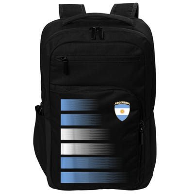 Argentina Soccer Jersey Argentina Football Fan Soccer Impact Tech Backpack