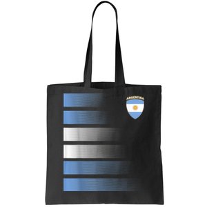 Argentina Soccer Jersey Argentina Football Fan Soccer Tote Bag