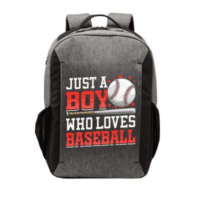 American Sport Just A Boy Who Loves Baseball Gifts Vector Backpack