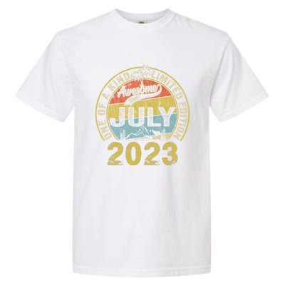 Awesome Since July 2019 4th Birthday Funny Gift 4 Years Old Gift Garment-Dyed Heavyweight T-Shirt