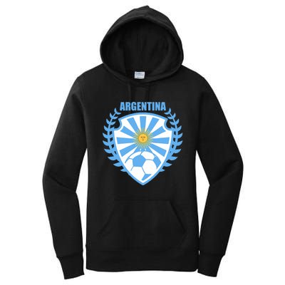 Argentina Soccer Jersey Argentina Football Fans Women's Pullover Hoodie