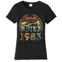 Awesome Since July 1983 Vintage Gifts Men 40th Birthday Women's T-Shirt