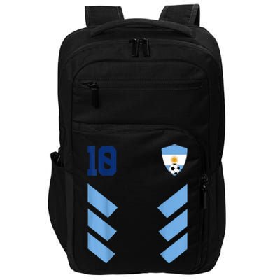 Argentina Soccer Jersey Argentina Football Argentinian Impact Tech Backpack