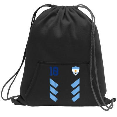 Argentina Soccer Jersey Argentina Football Argentinian Sweatshirt Cinch Pack Bag